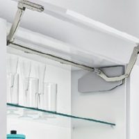 Hafele-Free-Swing木製、玻璃製或有鋁框的掀板用.